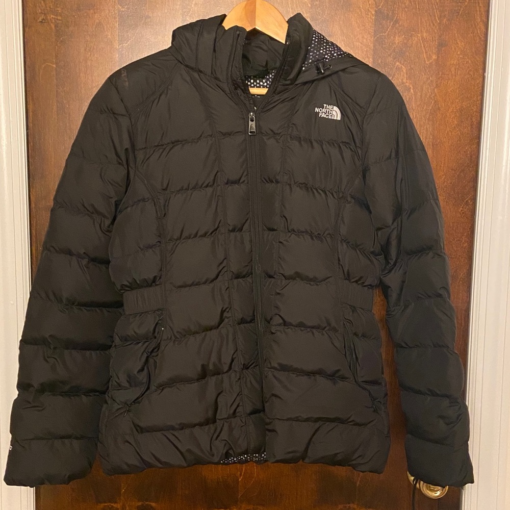 Northface Puffer Jacket with cinched waist